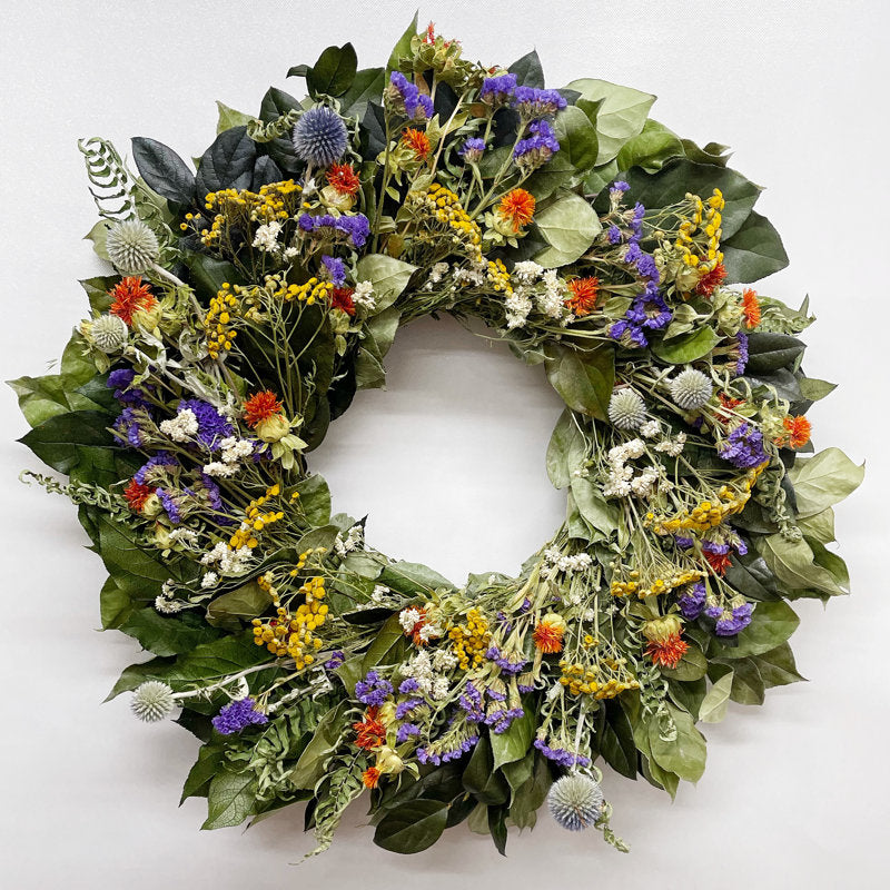 Faux Floral Wreath