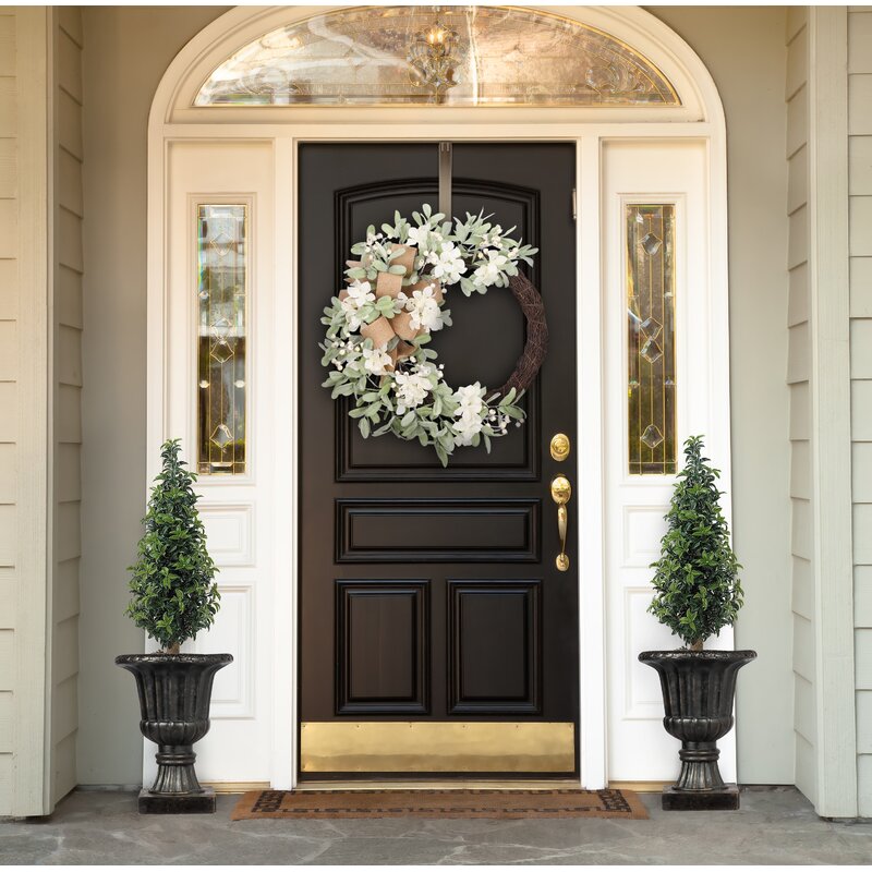 Faux Hydrangea 24'' Wreath