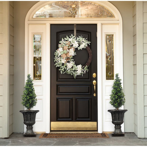 Faux Hydrangea 24'' Wreath