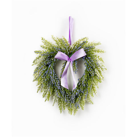 Faux Lavender 10'' Wreath (Set of 2)