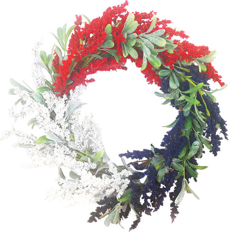 Faux Mixed Assortment 24'' Wreath