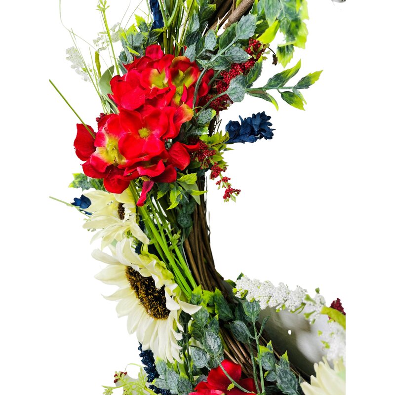 Faux Mixed Assortment Twig 24'' Wreath