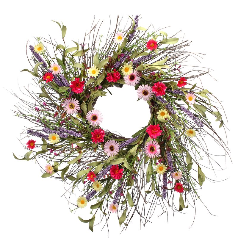 Faux Polyester 24'' Wreath