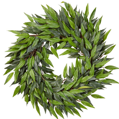 Faux Polyester Wreath