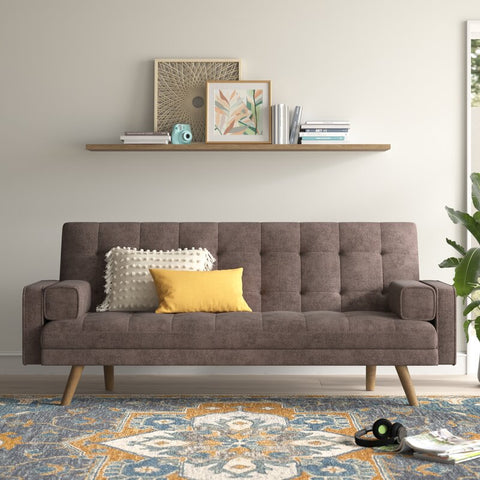Francesca 82'' Upholstered Reclining Sleeper Sofa