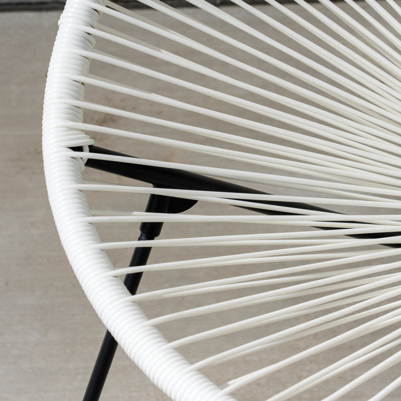 Gadbois Metal Outdoor Lounge Chair (Set of 2)