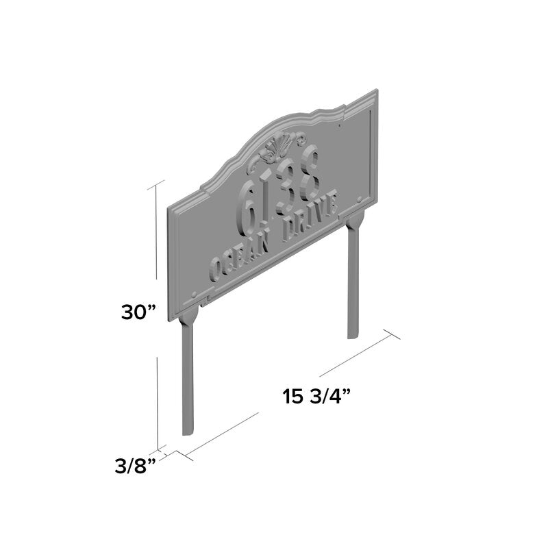 Gatewood Arch Lawn Insert