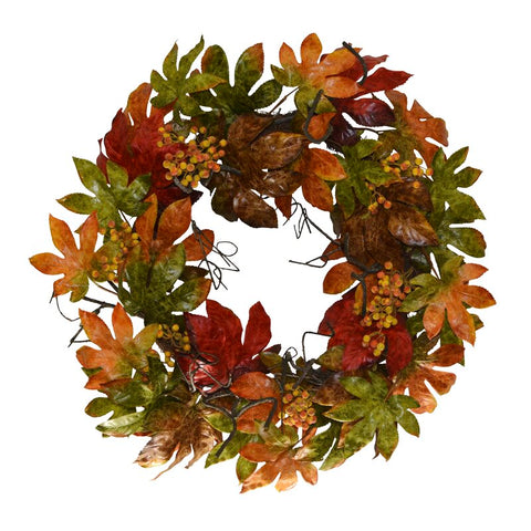 Handcrafted Faux 30'' Wreath