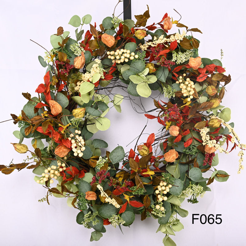 Handcrafted Faux Eucalyptus 26'' Wreath