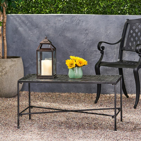 Hanselman Metal Outdoor Coffee Table