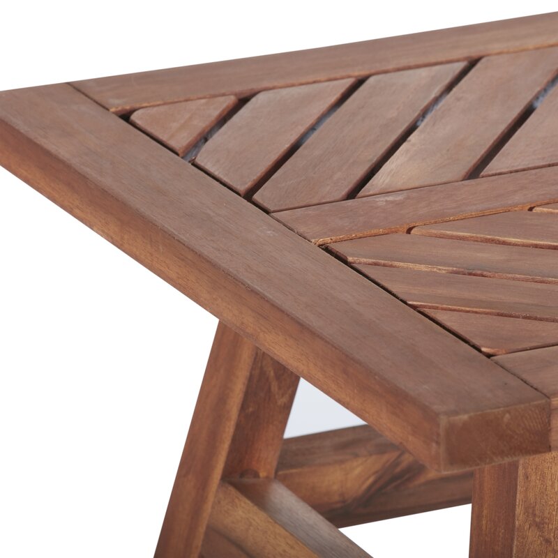 Harbison Acacia Outdoor Side Table
