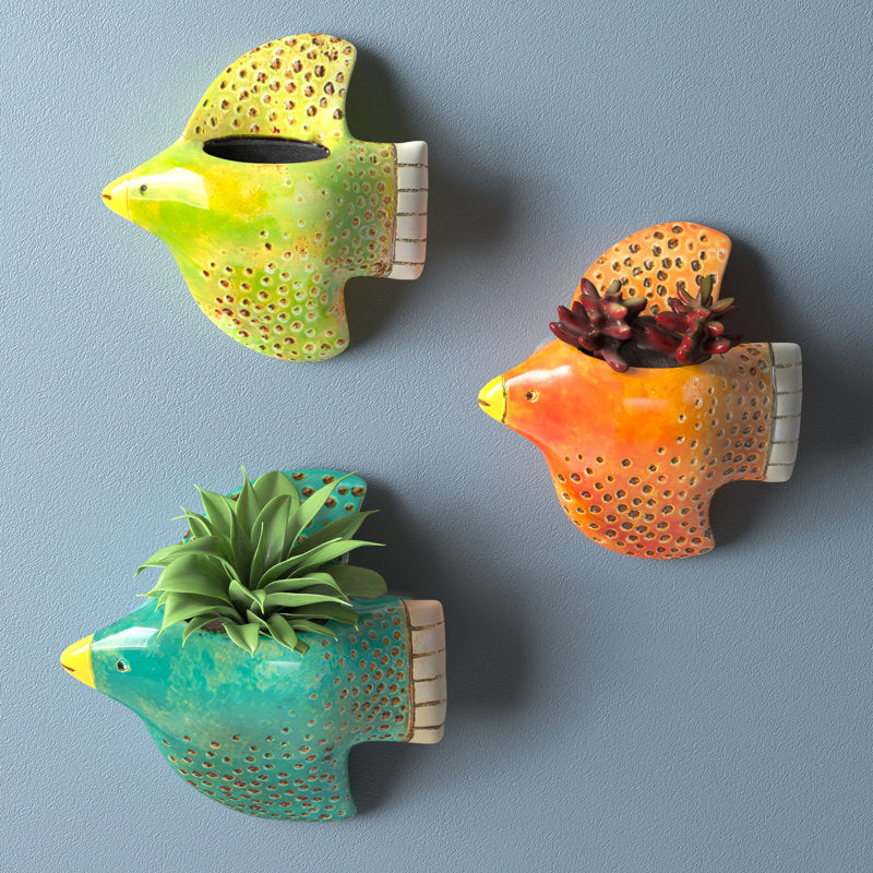 Heloise Ceramic Wall Planter (Set of 3)