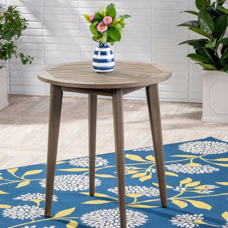 Teak Hillyard Acacia Outdoor Bistro Table