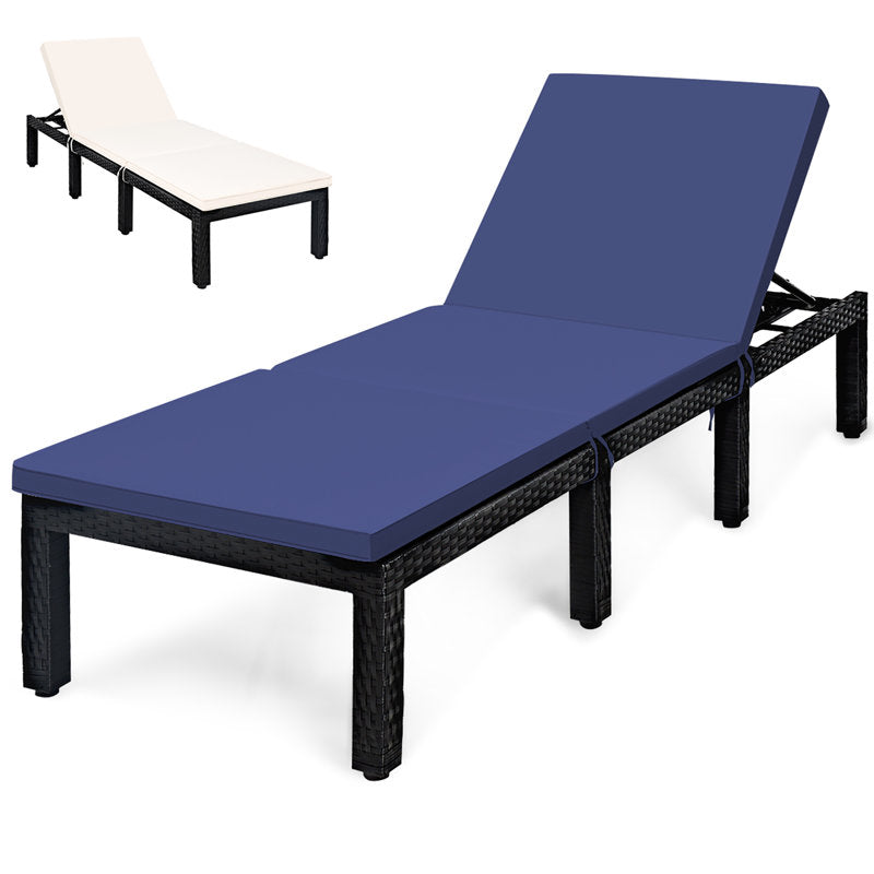 Isa Outdoor Chaise Lounge