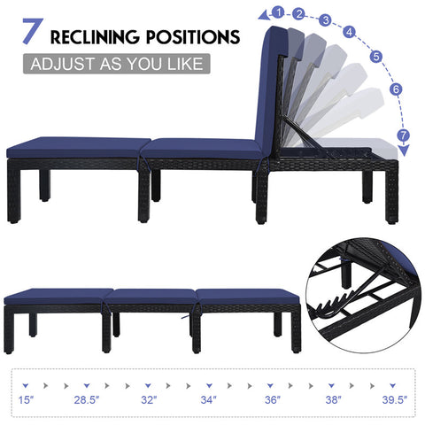 Isa Outdoor Chaise Lounge