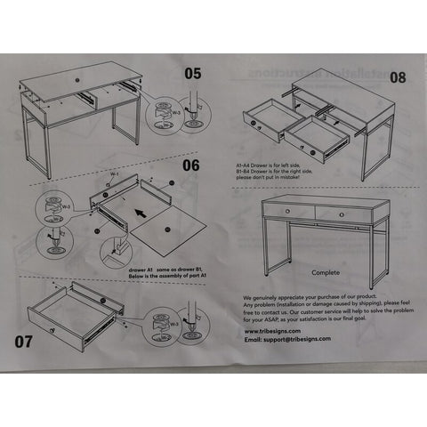 Jahnke 47.24'' Desk