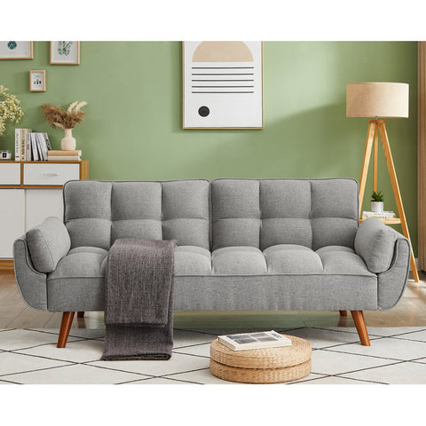 Jalena 75'' Upholstered Reclining Sleeper Sofa