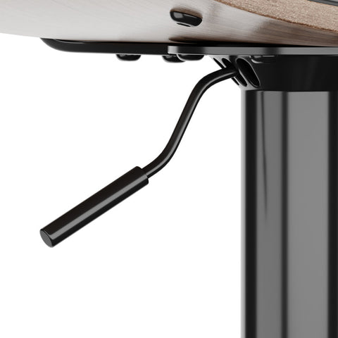 Jaquela Adjustable Height Swivel Bar Stools (Set of 2)