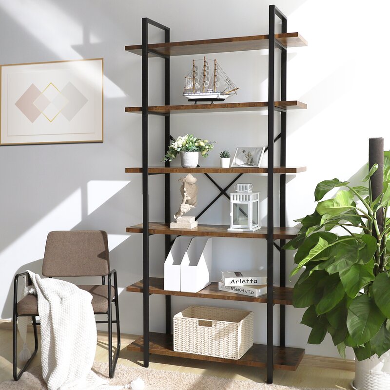 Jarnagin Steel Etagere Bookcase