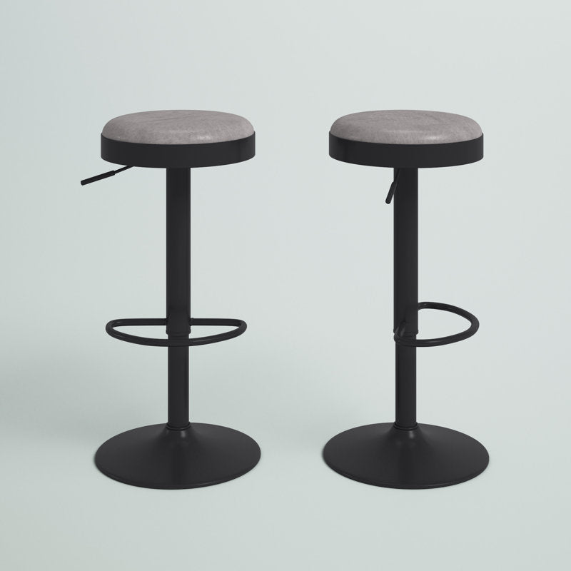 Jaydon Swivel Adjustable Height Stool (Set of 2)