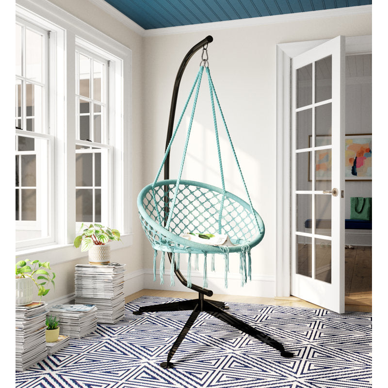 Turquoise Jaylin Porch Swing