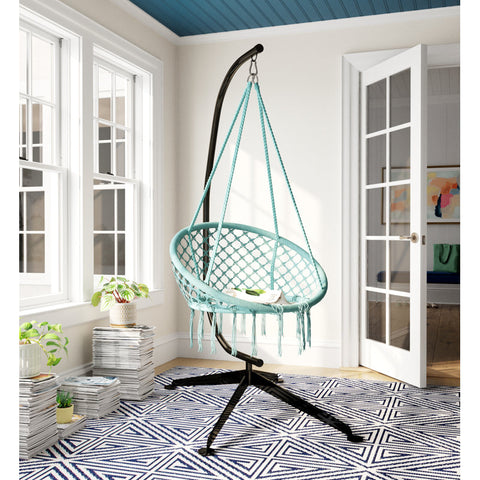 Turquoise Jaylin Porch Swing