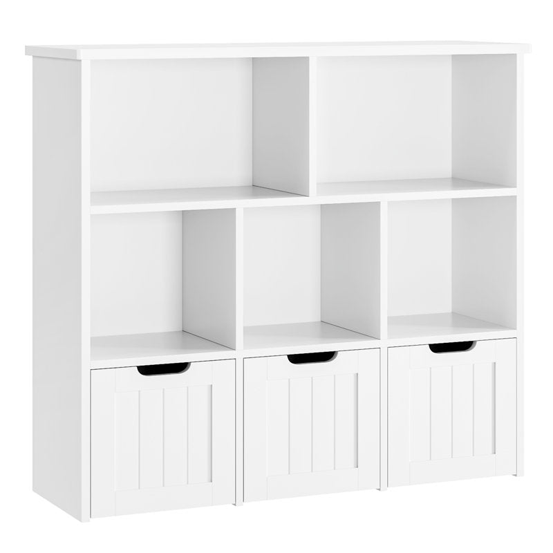 Kalb 39.4"W x 35.4'' H Cube Bookcase