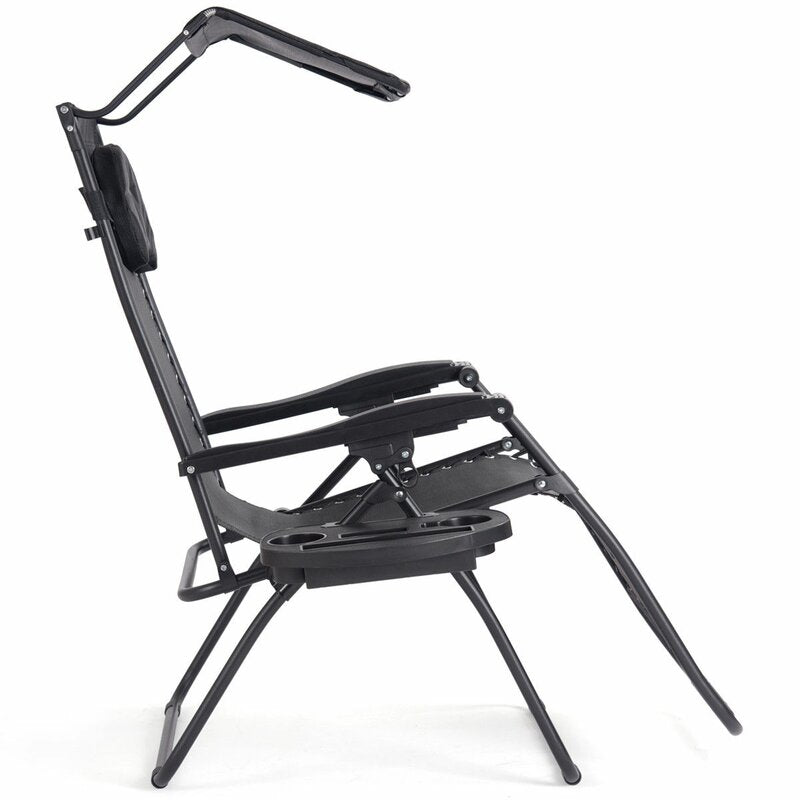 Kalobe Outdoor Metal Chaise Lounge