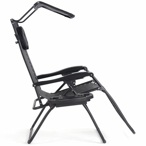 Kalobe Outdoor Metal Chaise Lounge