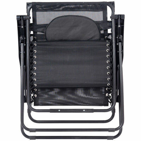 Kalobe Outdoor Metal Chaise Lounge