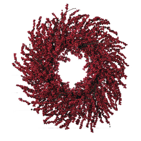 Kathreen Faux Berry Foam 26'' Wreath