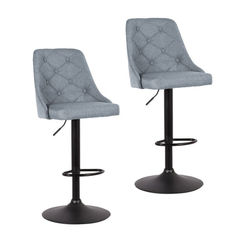 Kendall Swivel Adjustable Height Stool (Set of 2)