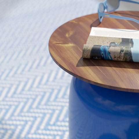 Kenova Acacia Outdoor Side Table