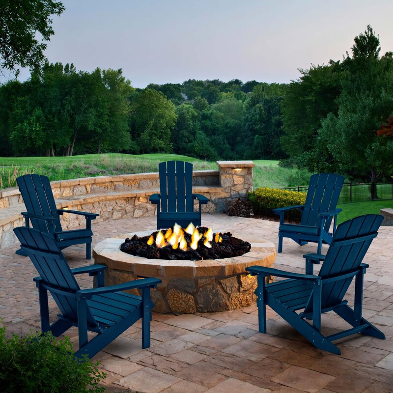 Keysville Outdoor Adirondack Chair (Set of 2)
