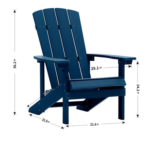 Keysville Outdoor Adirondack Chair (Set of 2)