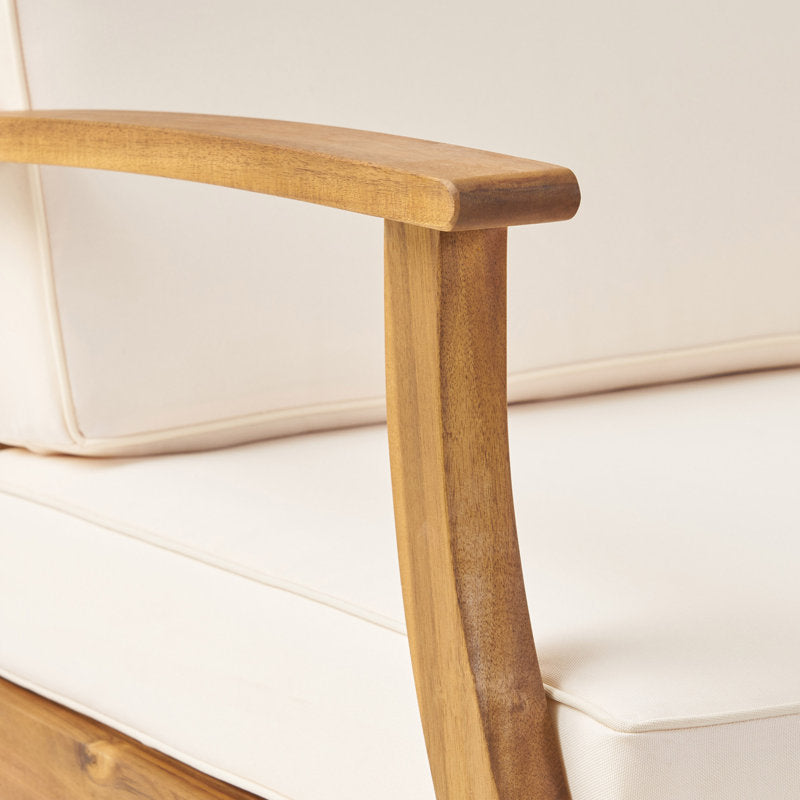 Lampman Acacia Outdoor Lounge Chair