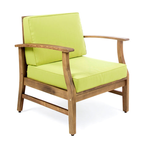 Lampman Acacia Outdoor Lounge Chair