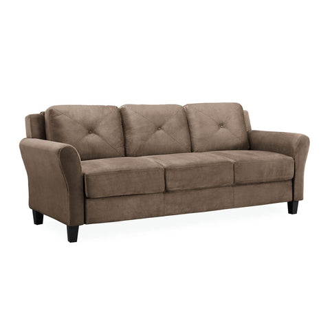 Liston 78.8" Round Arm Tufted Sofa