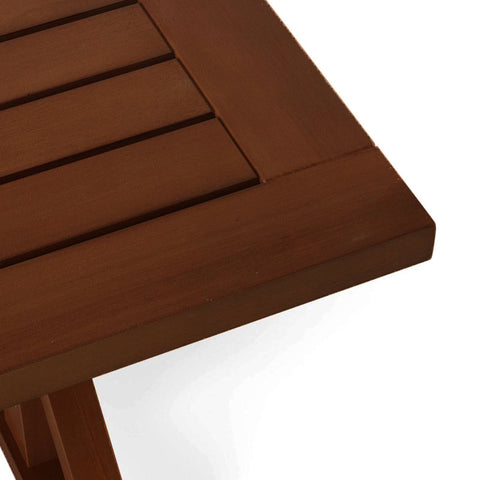 Livija Mahogany Outdoor Coffee Table