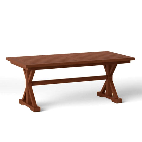 Livija Mahogany Outdoor Coffee Table