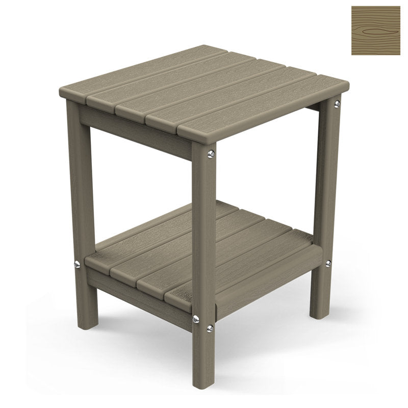 Lorryann HDPE Outdoor Side Table