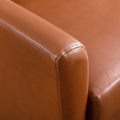 Louvre 80.3'' Vegan Leather Sofa