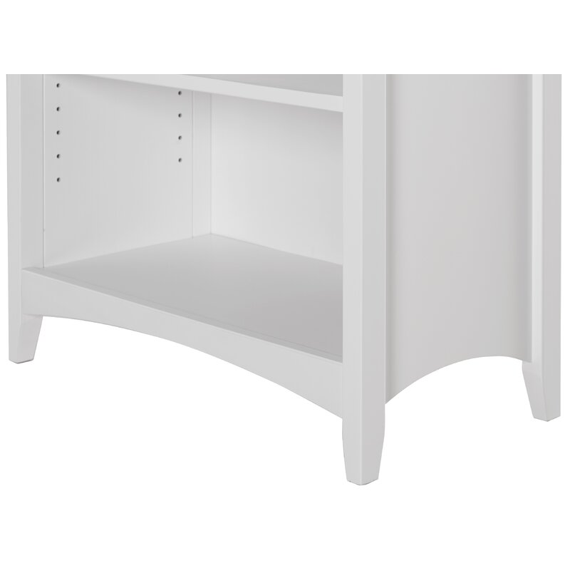 Mccrory 30'' W Solid Wood Standard Bookcase