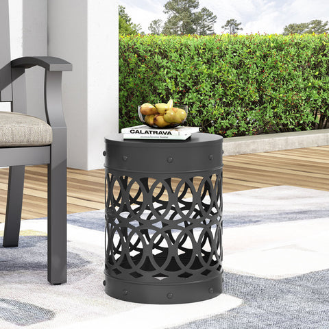 Metal Outdoor Side Table