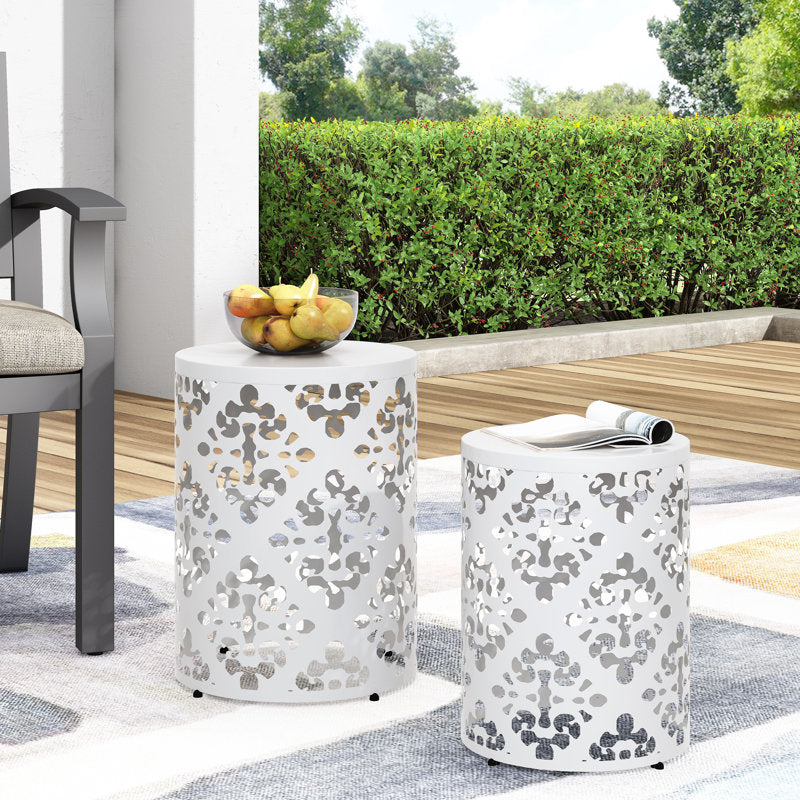 Metal Outdoor Side Table