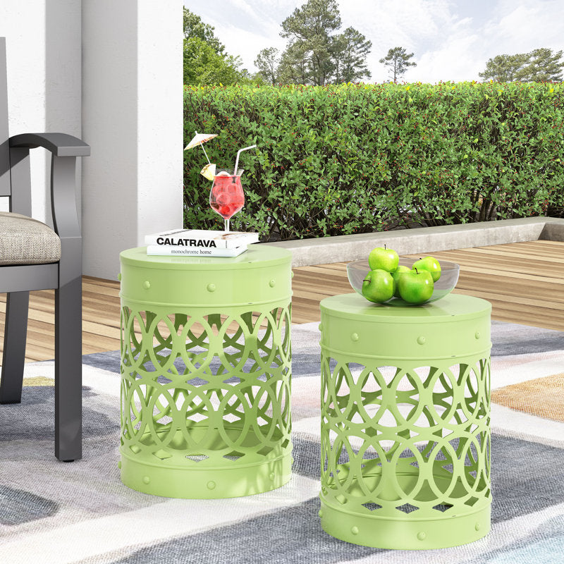 Metal Outdoor Side Table