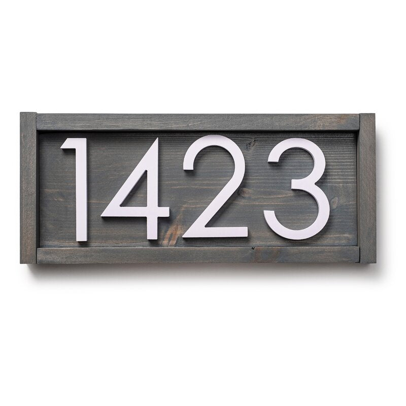 Modern Home Address