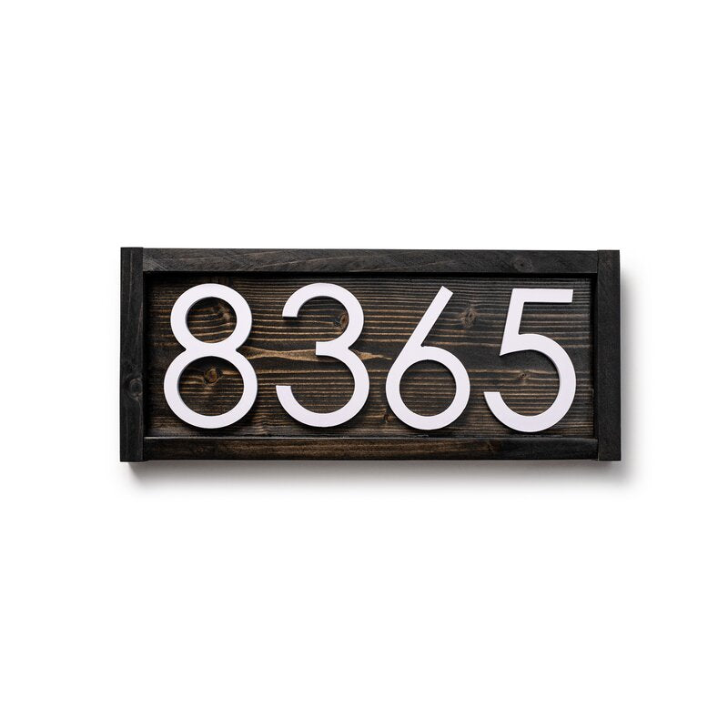 Modern Home Address