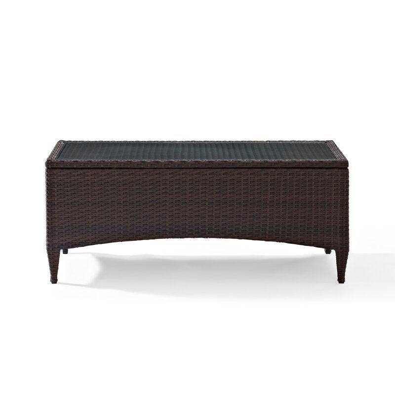 Mosca Glass Outdoor Coffee Table