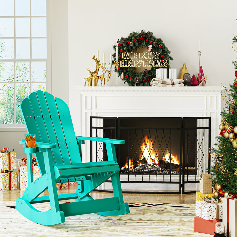 Nerbone Rocking Outdoor Adirondack Chair